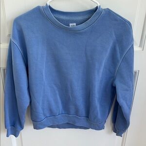 Gap Kids SZ L (10) Acid Wash Blue Sweatshirt